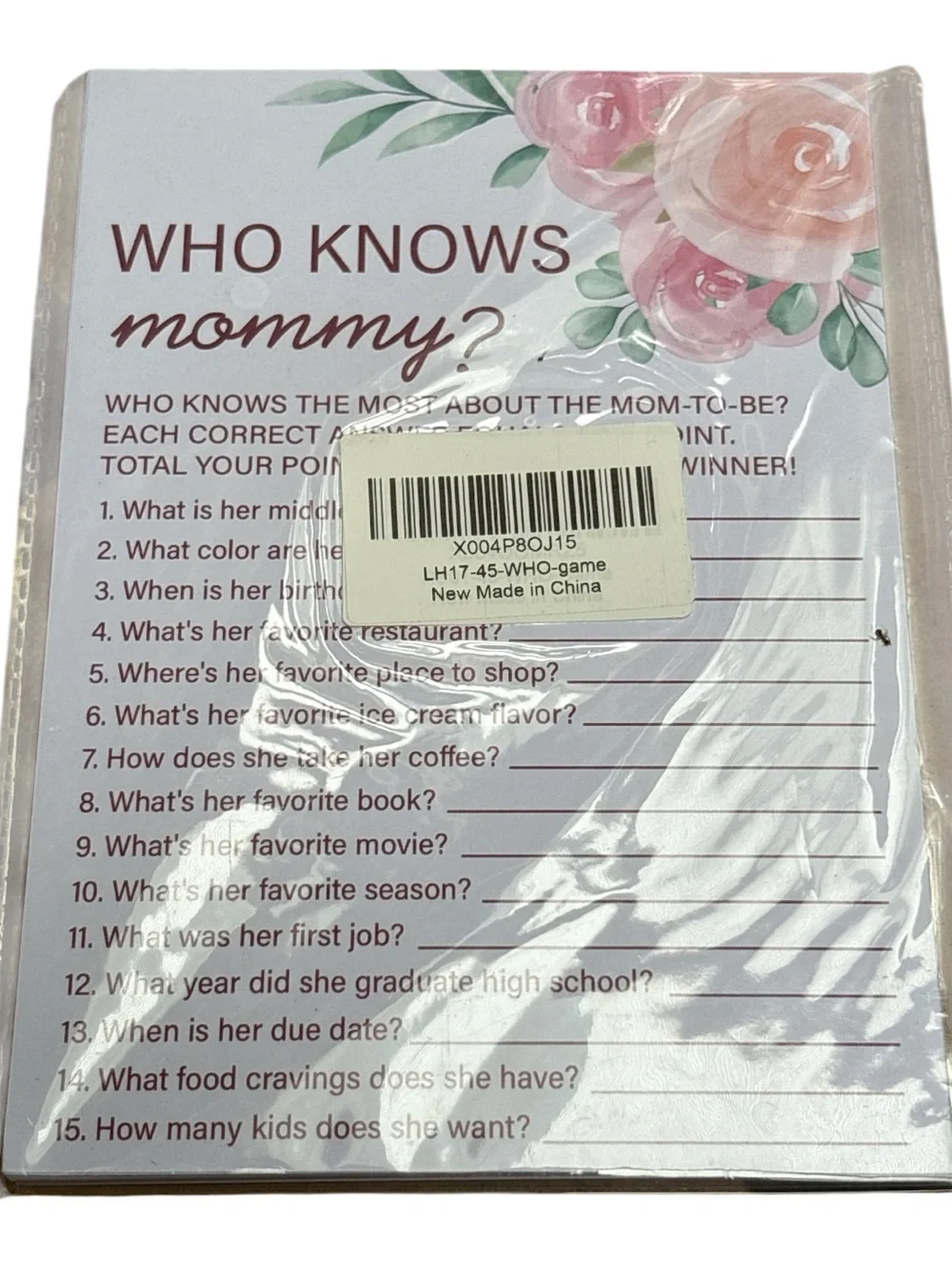 Guess or mommy